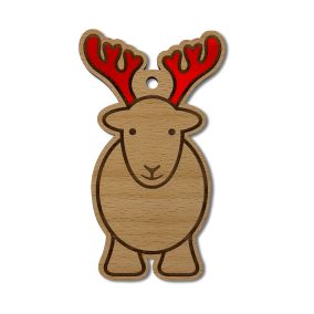 Herdy Reindeer Christmas Decoration