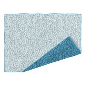 Flock Recycled Cotton Throw - Extra Large - Blue