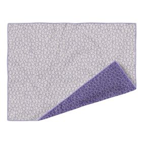 Flock Recycled Cotton Throw - Extra Large - Purple