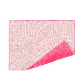 Flock Recycled Cotton Throw - Small - Pink