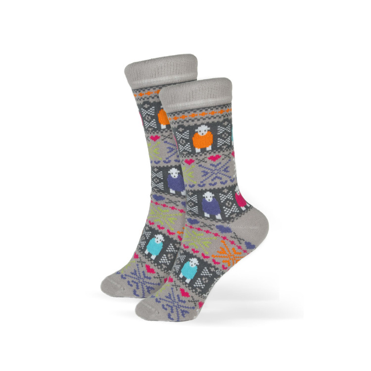 Herdy Fair Isle Socks