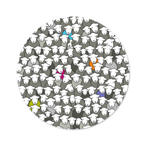 Flock Tablemat - Set of 4