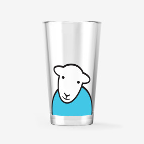 Herdy ‘Hello’ Glass - Blue