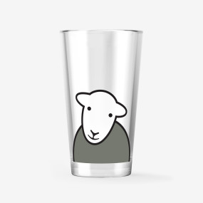 Herdy ‘Hello’ Glass - Grey