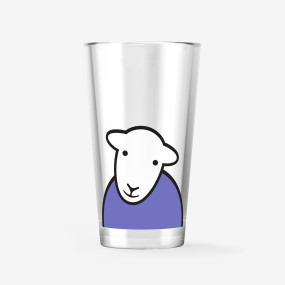 Herdy ‘Hello’ Glass - Purple