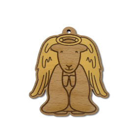 Herdy Angel Christmas Decoration