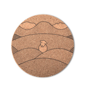 Herdy Line Cork Tablemat Set