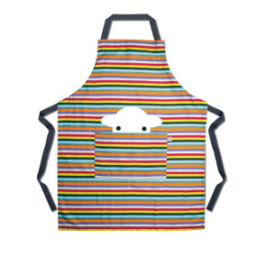 Peep Stripe Apron