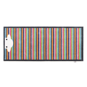 Peep Stripe Herdy Hug Rug- Runner