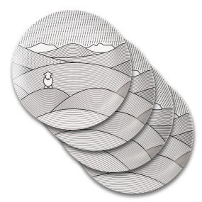 Line Picnic Plate Set