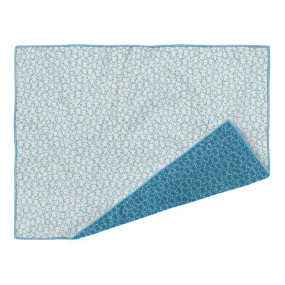 Flock Recycled Cotton Throw - Large - Blue