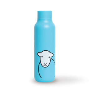 Hello Travel Flask Blue