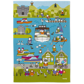 Bowness Tea Towel