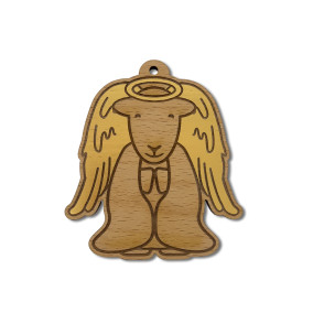 Herdy Angel Christmas Decoration
