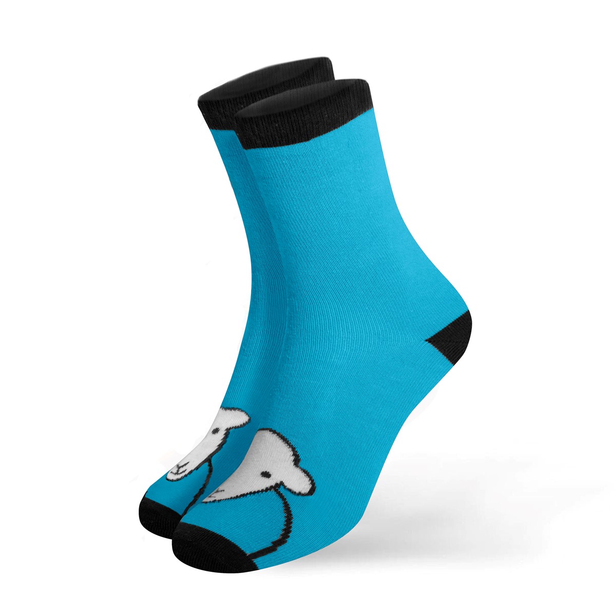 Hello Socks - Blue - 4-7 (37-41)