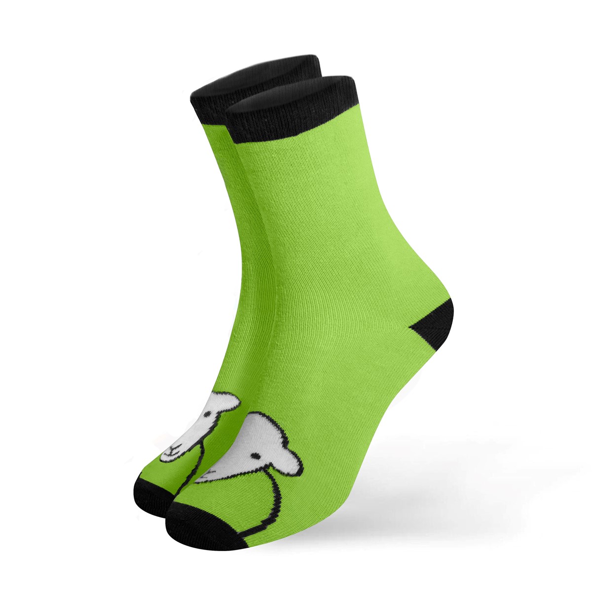 Hello Socks - Green - 4-7 (37-41)