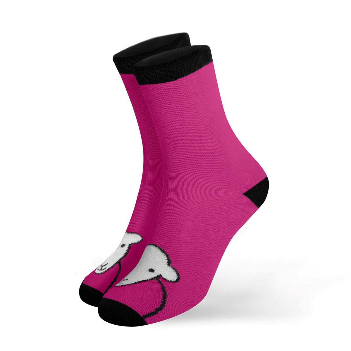 Hello Socks - Pink - 4-7 (37-41)