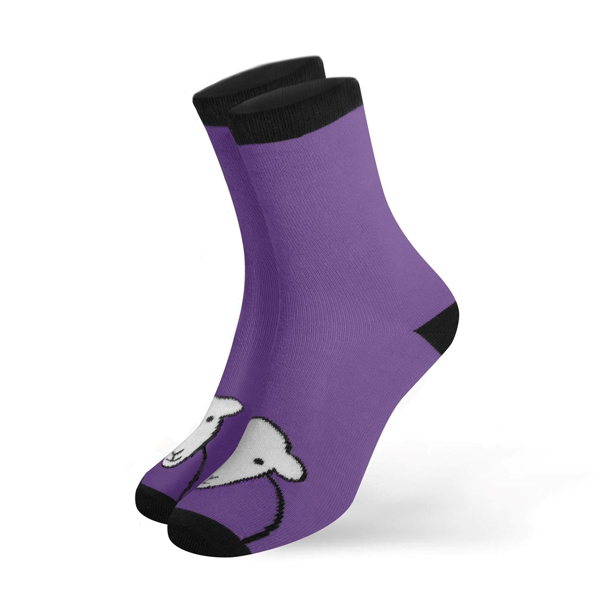 Hello Socks - Purple - 4-7 (37-41)