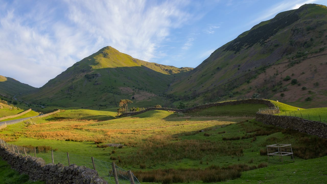 Lake District Mountain Scene