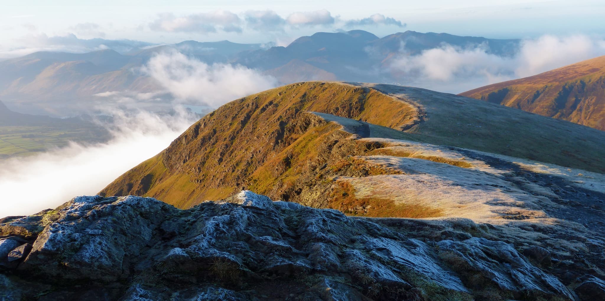 "The sunny sheltered climb up Hall's Fell Ridge" by ARG_Flickr, licensed CC-2.0