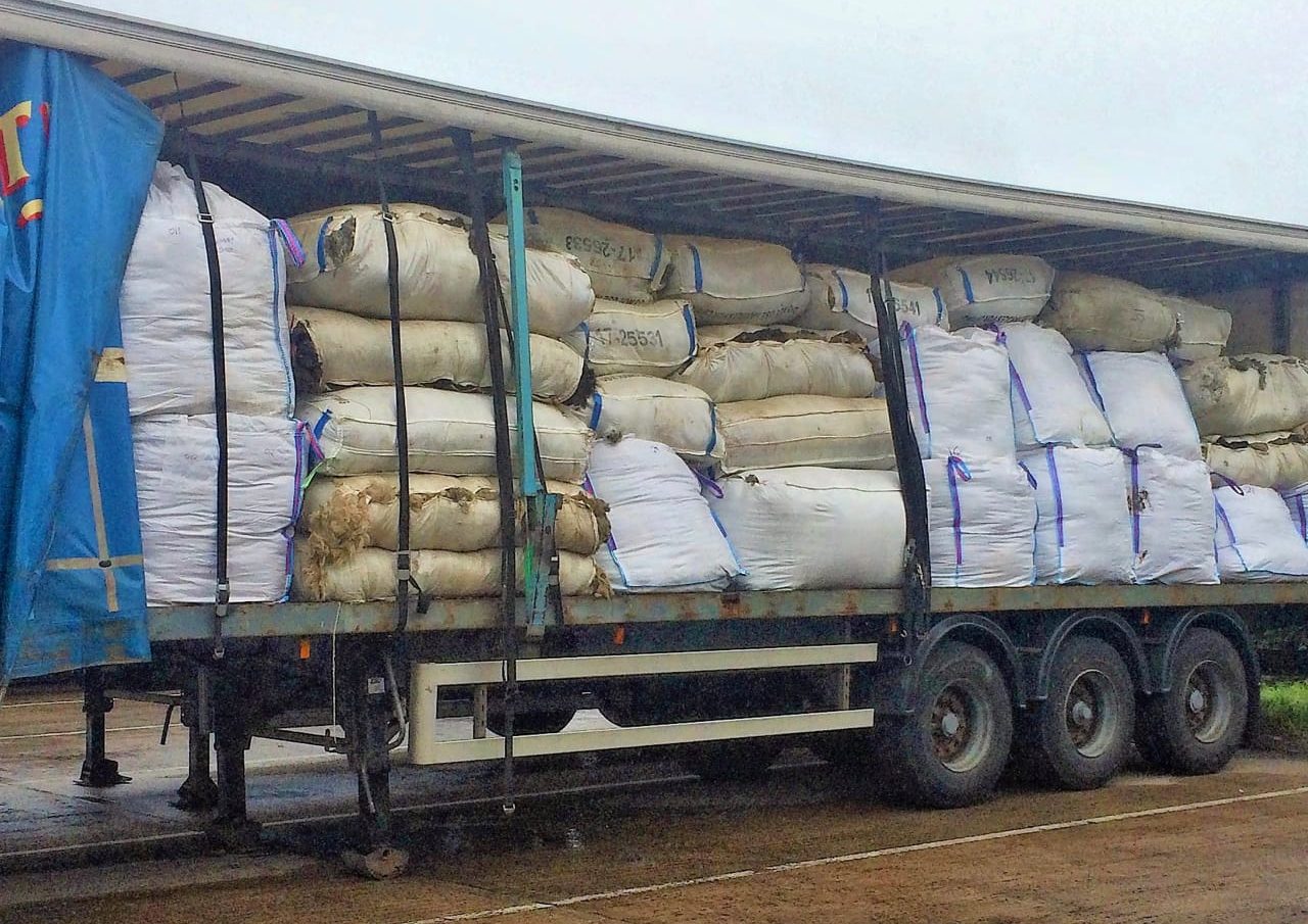 Transporting the Herdwick fleece straight from farm to factory