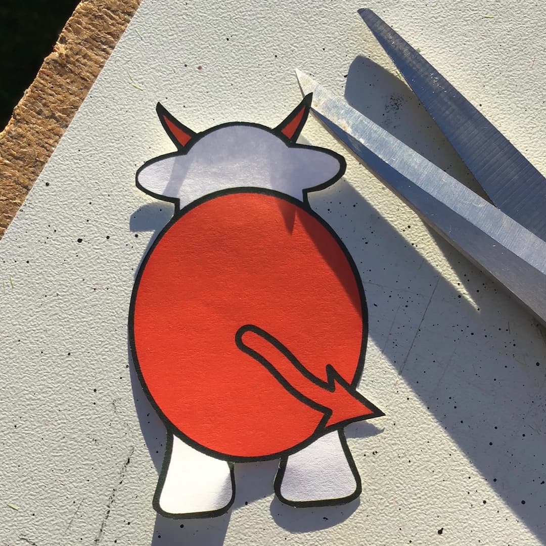 Herdy Rock Painting