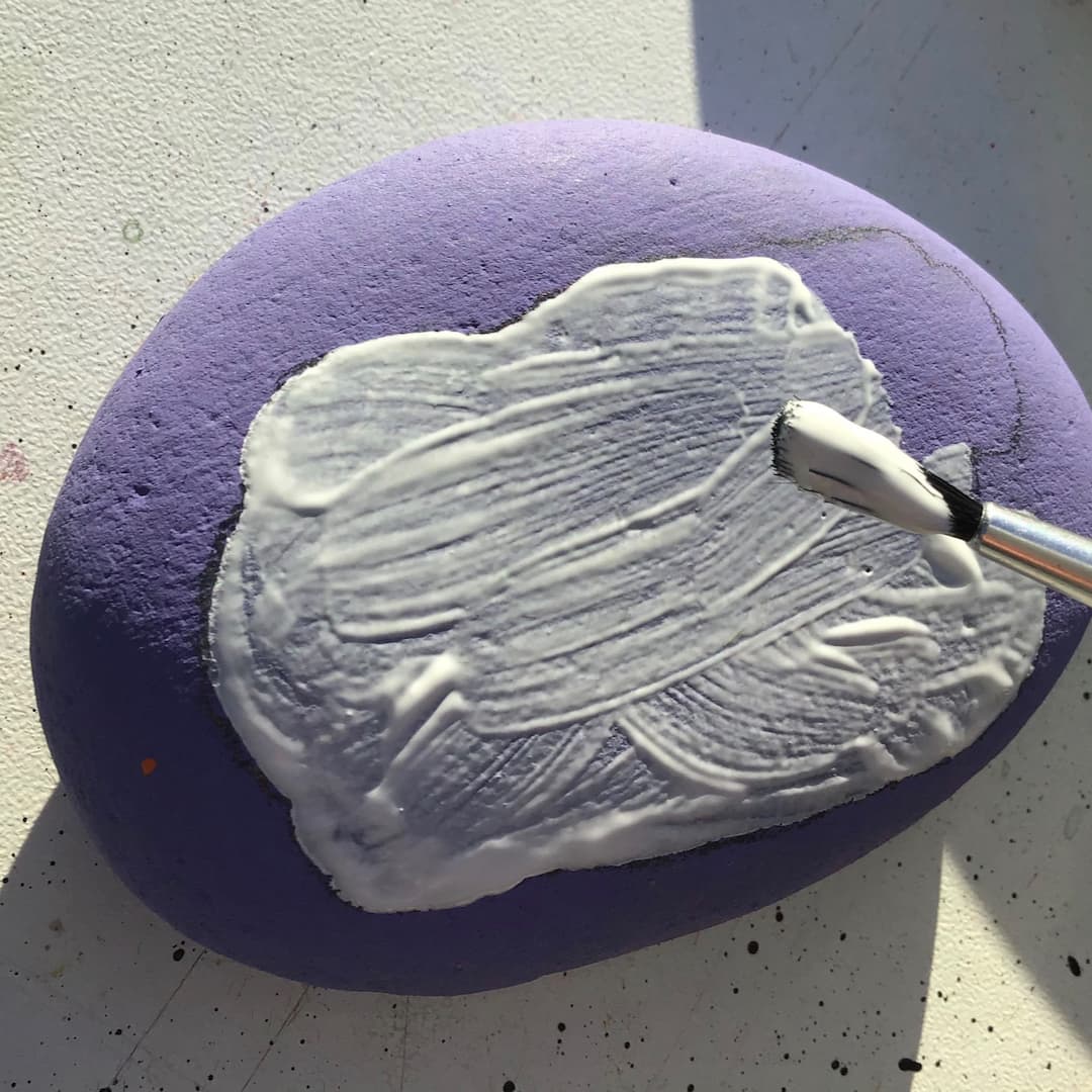 Herdy Rock Painting