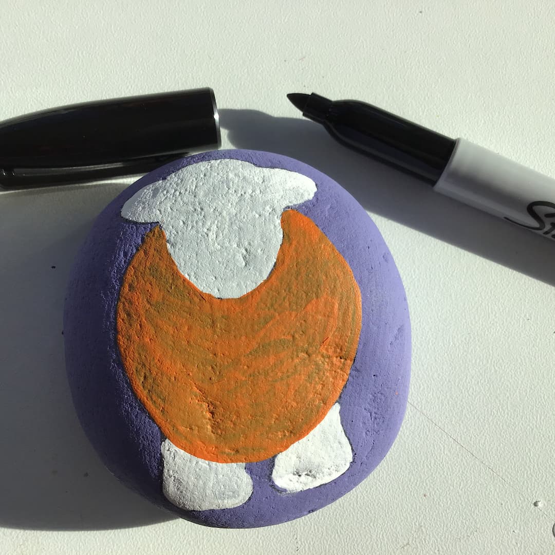 Herdy Rock Painting