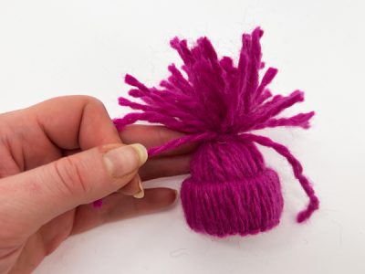 How to make: Little Herdy soft toy in a wool hat