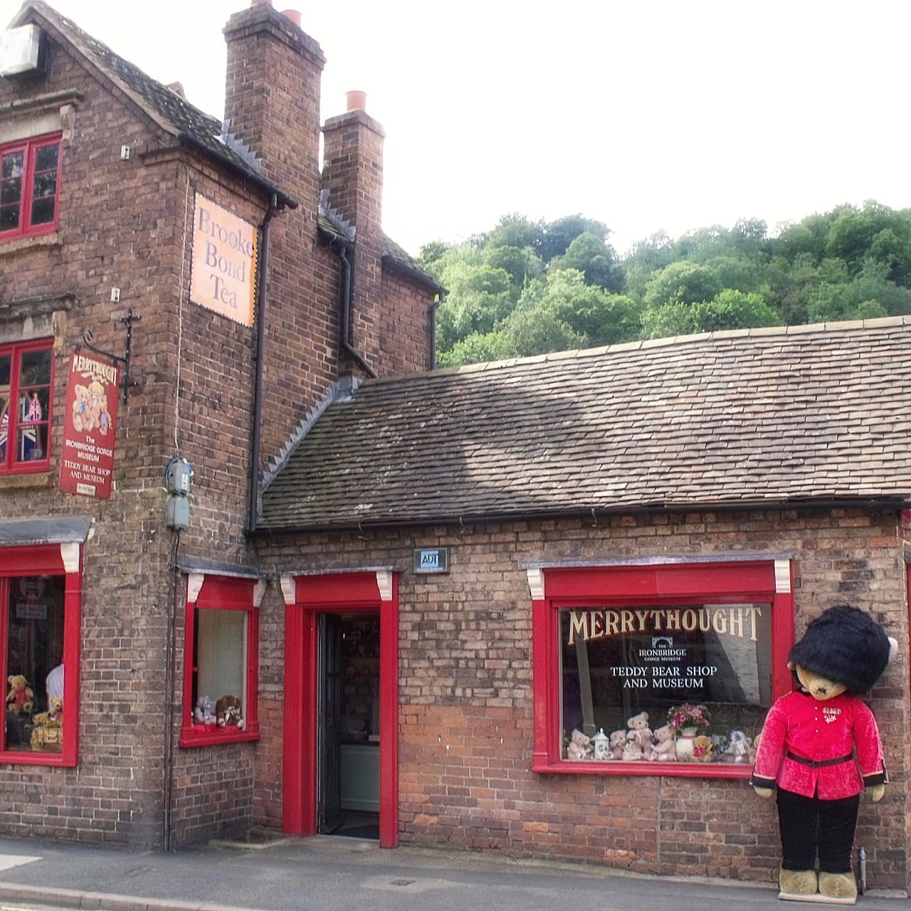 Merrythought Teddy Bear Shop and Museum, Ironbridge, Shropshire, UK. Photo by Elliott Brown, licensed CC-BY-2.0.