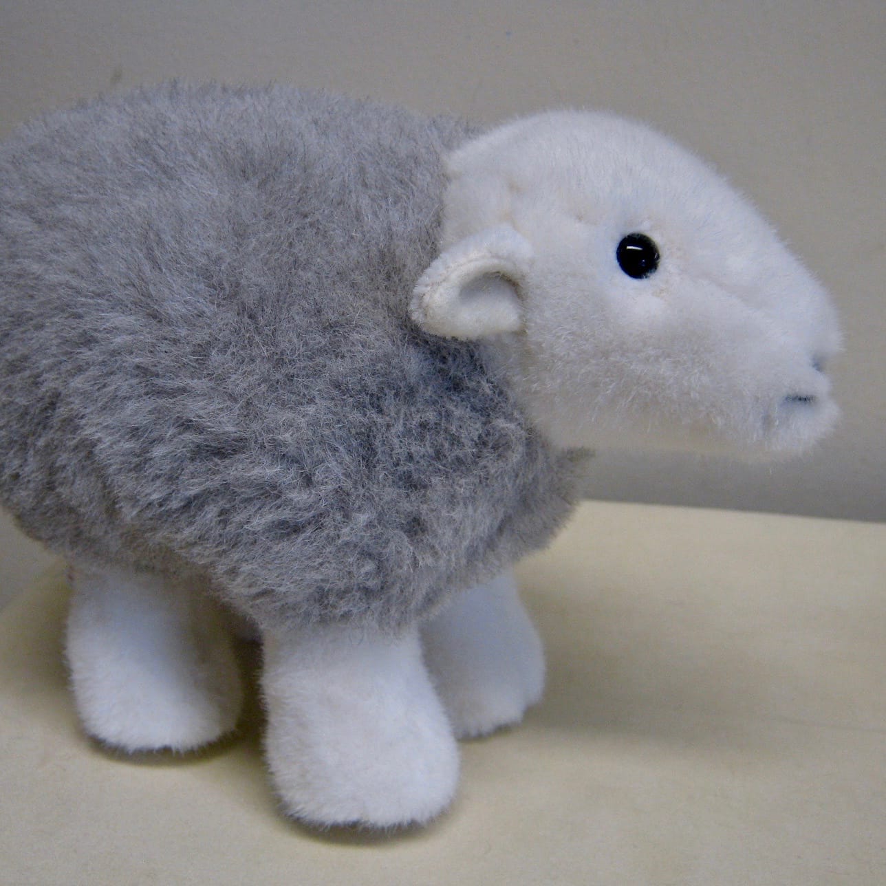 Bigger prototype of the original My Herdy, side view