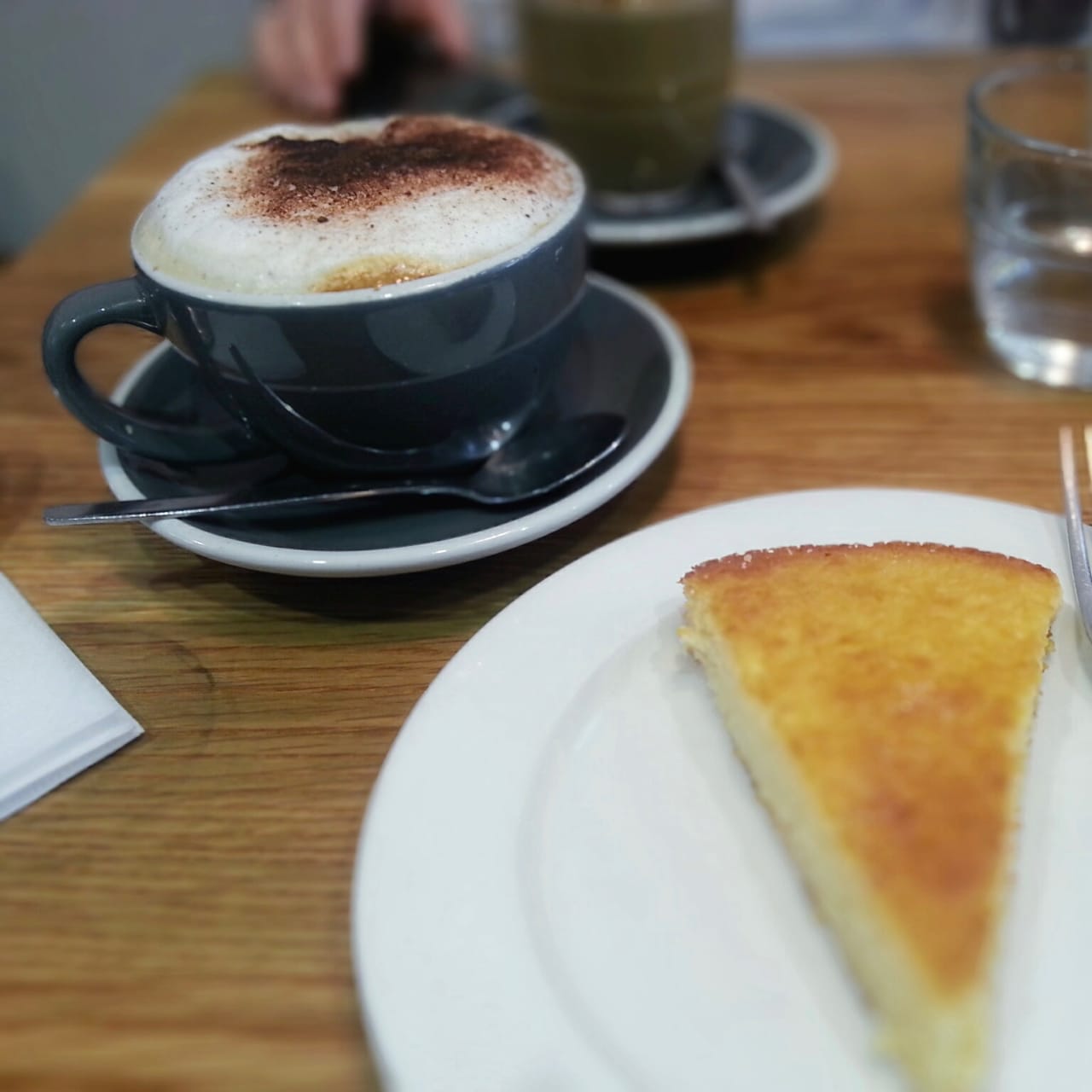 Coffee and cake can be had at the many cafés of Keswick