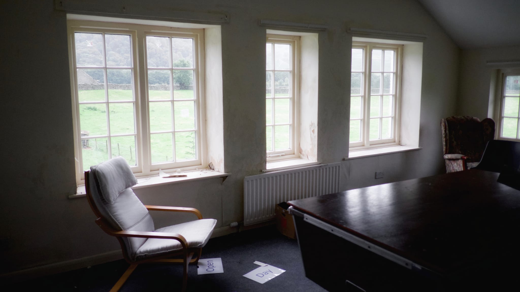 The upstairs meeting room of the Borrowdale Institute