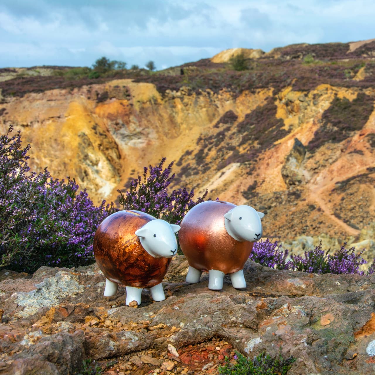 The Copper Herdys visited Parys Mountain on Anglesey, once the largest copper mining site in the world.