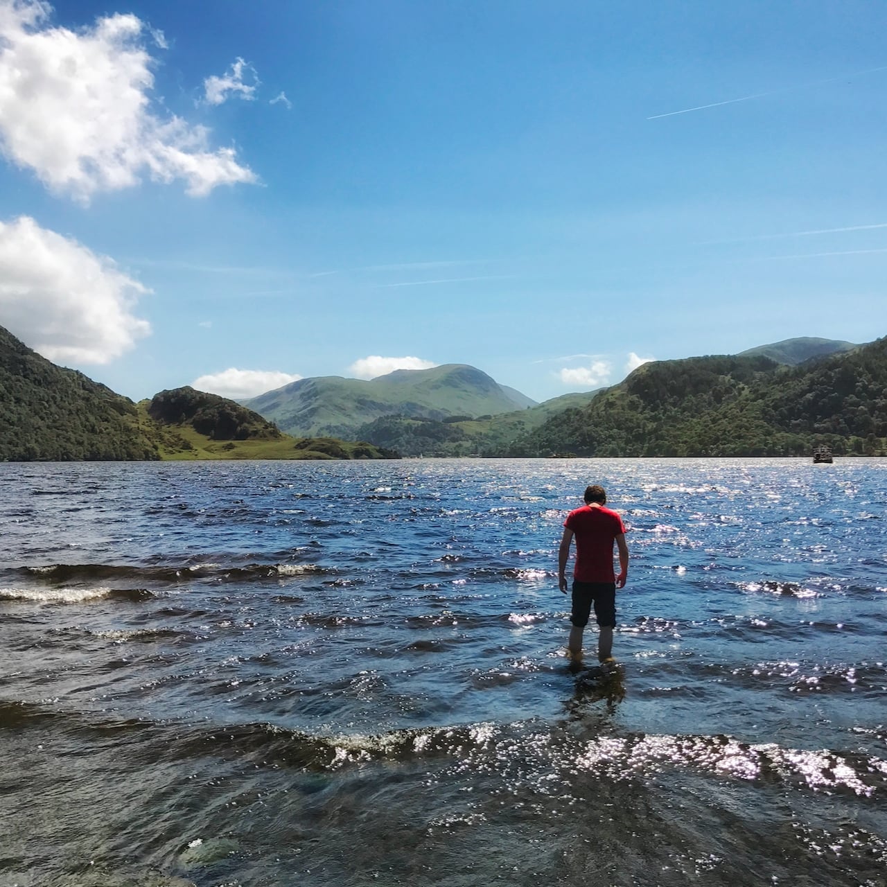 Enjoy Ullswater from near Aira Force