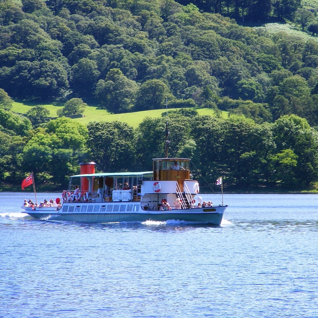 Take a tour of Ullswater via the Ullswater Steamers