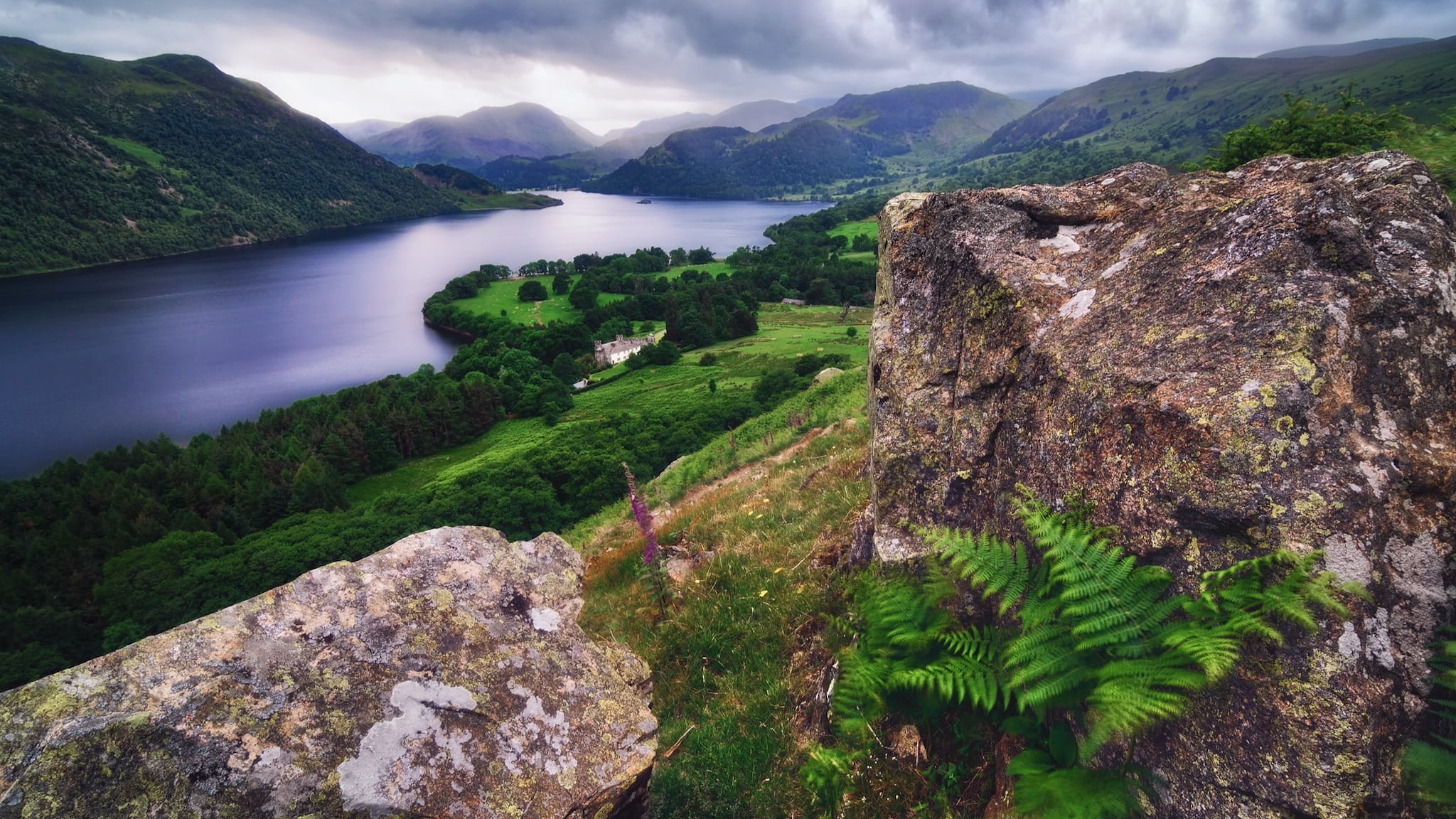 Some of the Lake District's highest ring the head of Ullswater