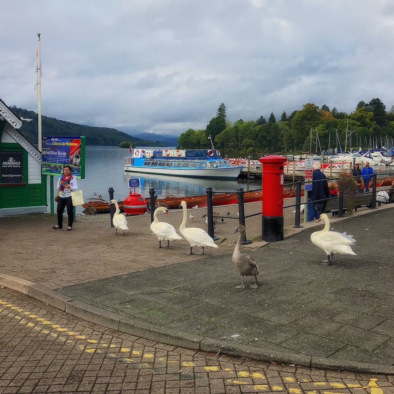 Bowness Pier and Windermere