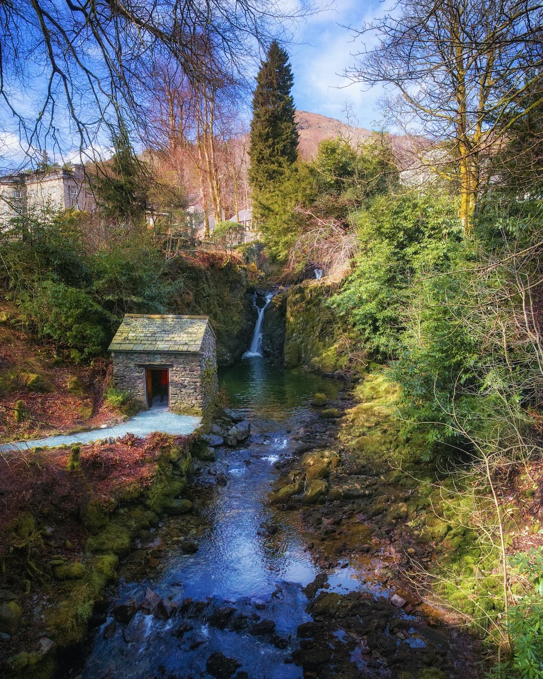 Visiting Sour Milk Ghyll near Grasmere