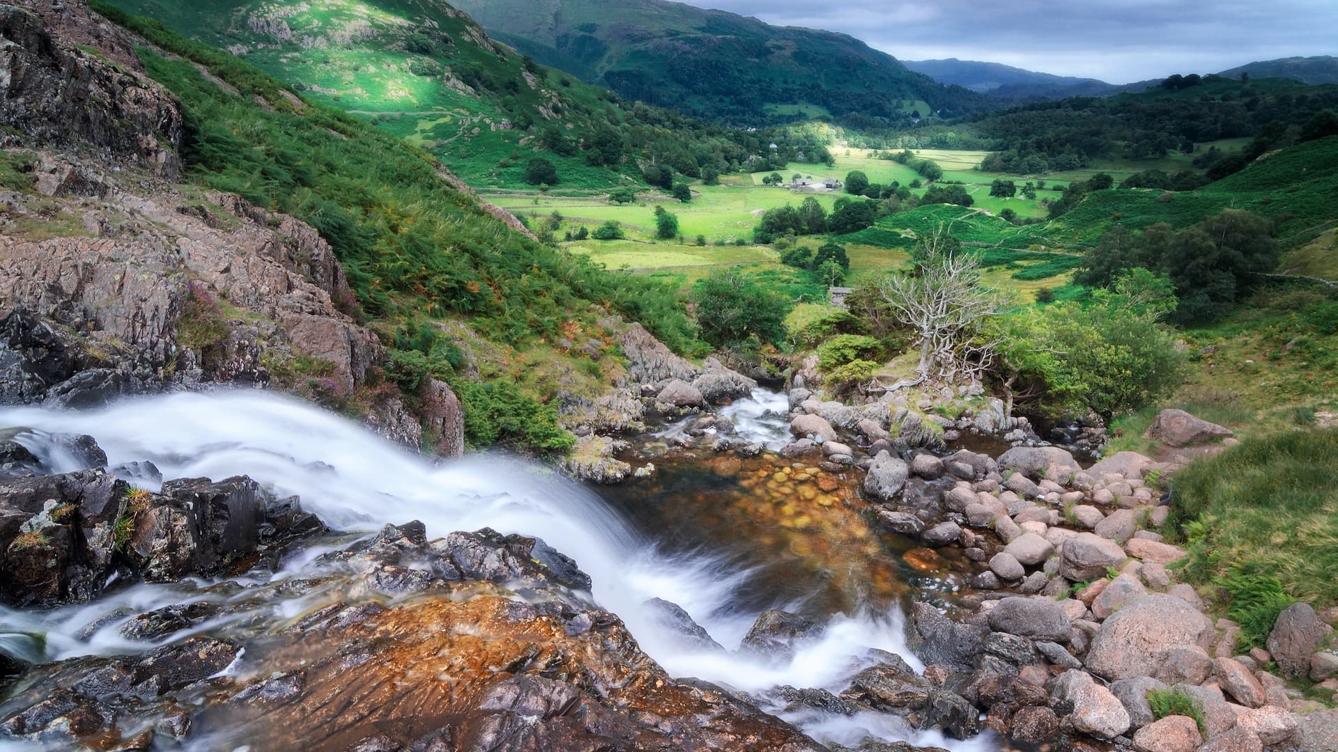 Visiting Sour Milk Ghyll near Grasmere