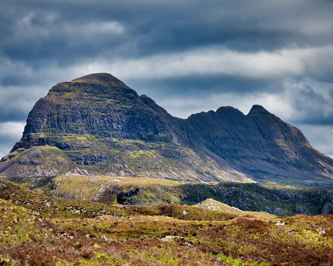 Suilven, a mountain in the Assynt area of the Northwest Highlands of Scotland, is around 3 billion years old. Photo by Paul Hermans, licensed CC-by-SA-3.0