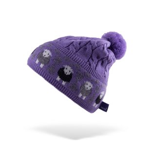 Herdy Fairlise Bobble Hat - Purple