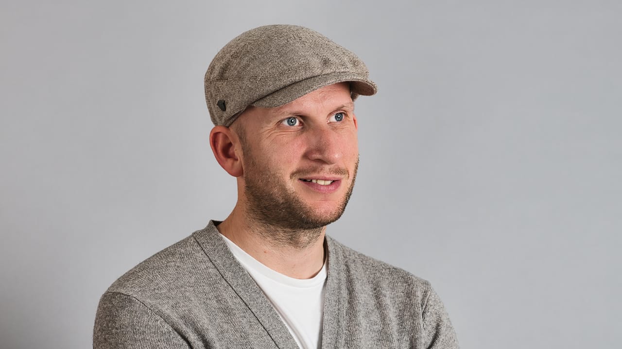 Herdy Country hat, made with Herdwick wool