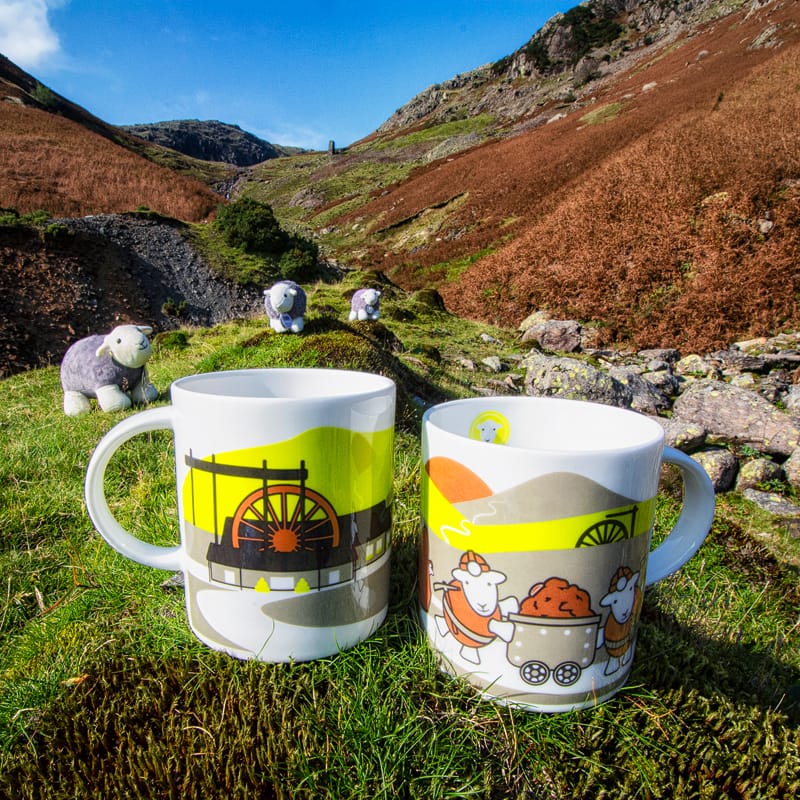 Honister Copper Mines Herdy Mugs
