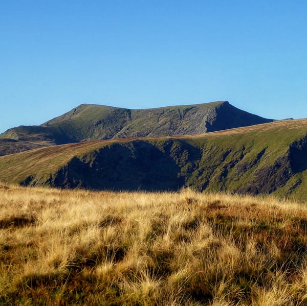 First sight of Blencathra. Photo by Andrew Bowden, licensed CC-by-SA-2.0