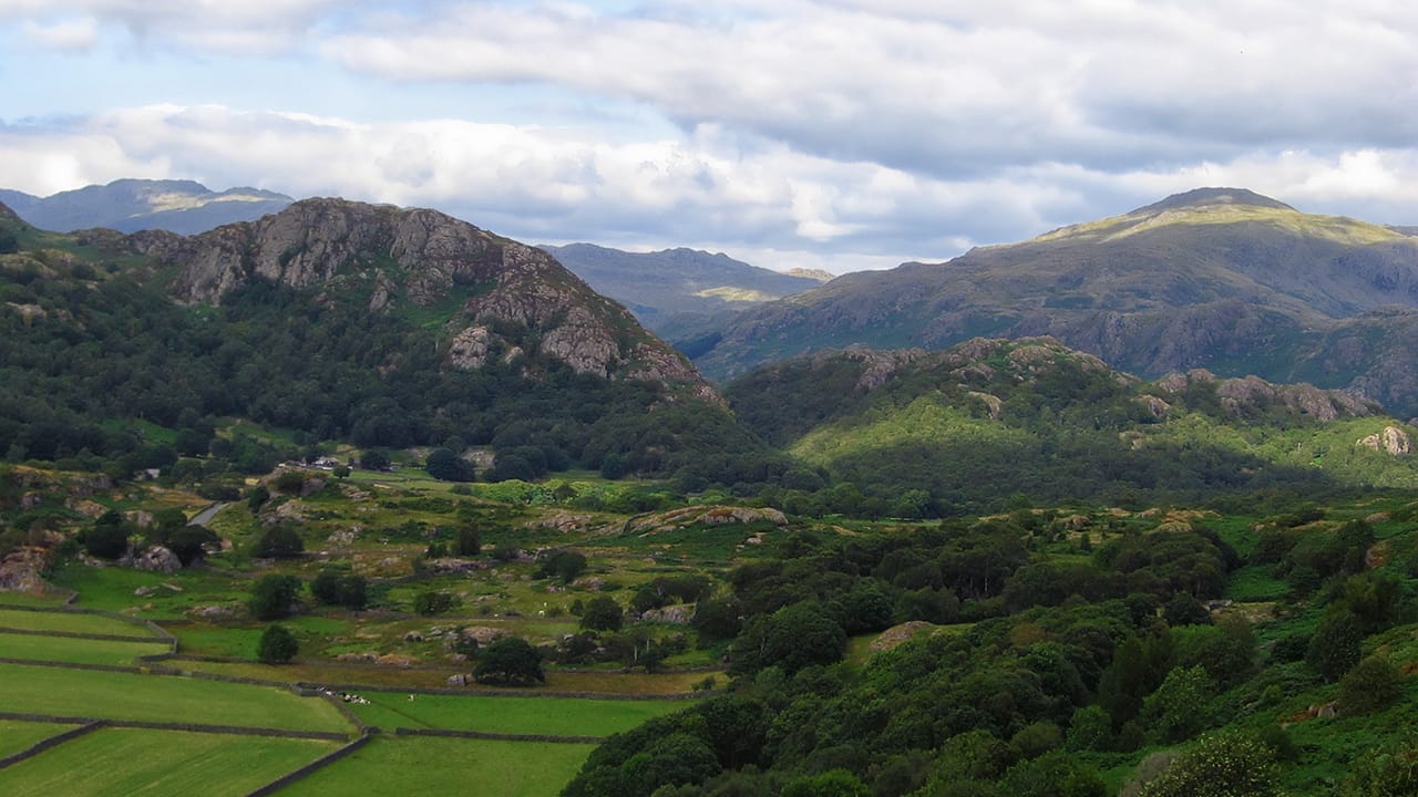 Duddon Valley, a quiet and relaxing place in the Lake District