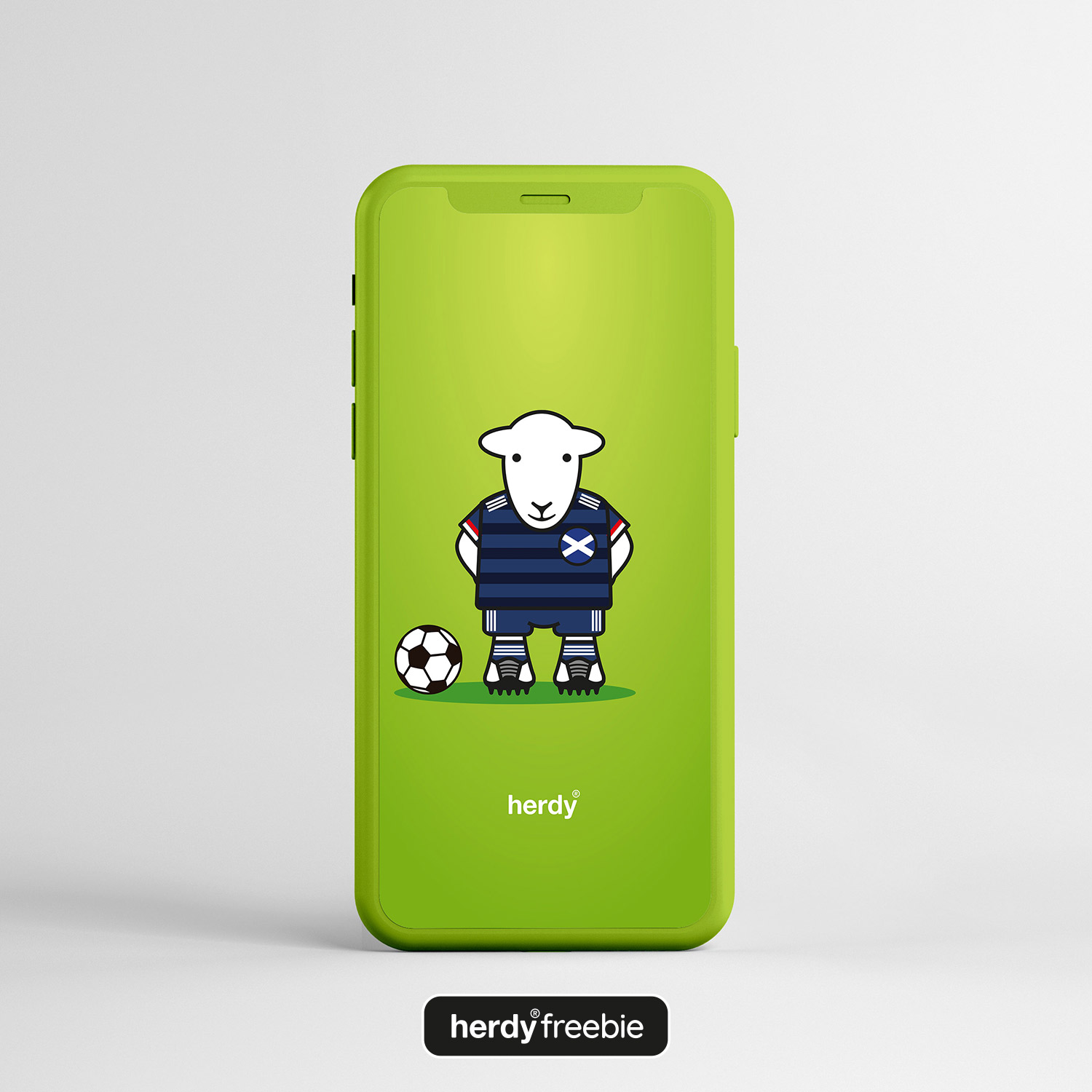 Herdy Freebie, Scotland National Football Team Mobile Phone Wallpaper