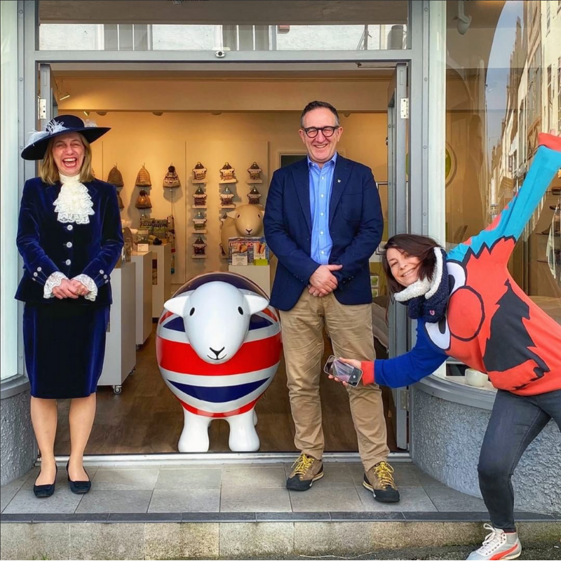 High Sheriff of Cumbria at Herdy HQ in Kendal