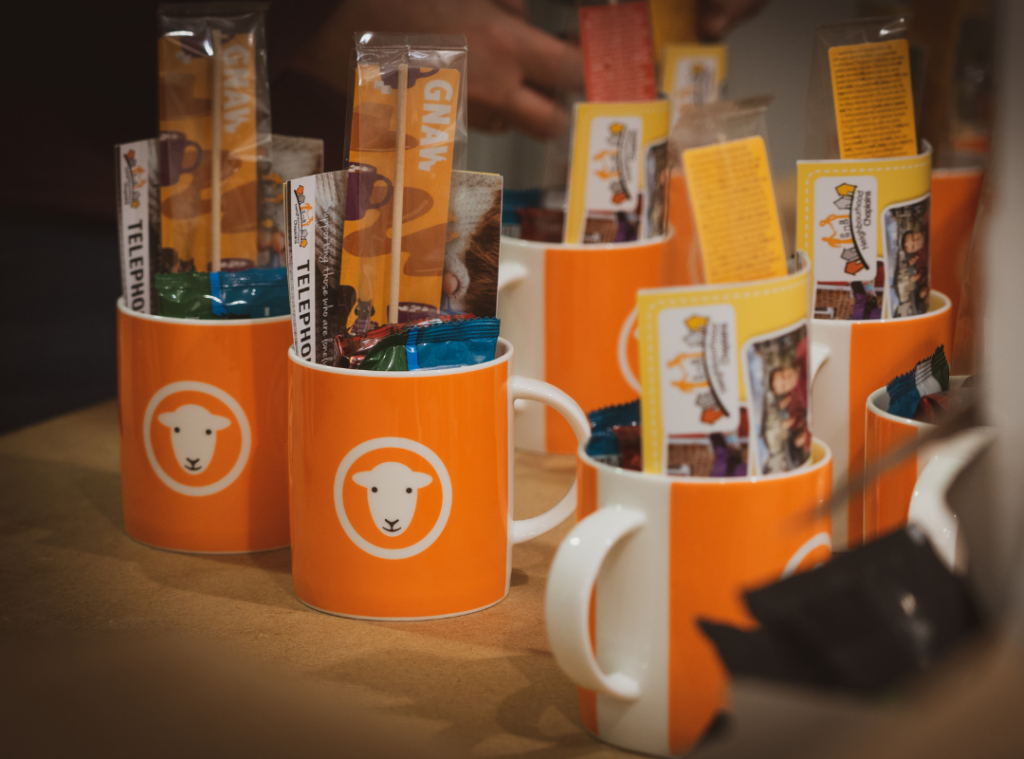 Hug in a Mug; Herdy donates 400 mugs to those experiencing loneliness in Kendal