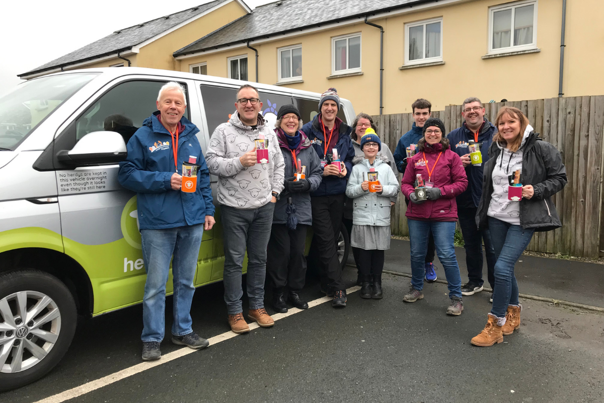 Hug in a Mug; Herdy donates 400 mugs to those experiencing loneliness in Kendal